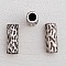 Perle passant tube Argent N&deg;11