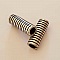 Perle passant tube Argent N&deg;29