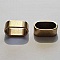Perle passant tube Bronze N&deg;25