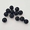 Perle ronde c&eacute;ramique noir 12 mm N&deg;17
