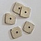 Perle rondelle plate anneau intercalaire en m&eacute;tal argent&eacute; 011 Argent