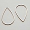 Perle rondelle plate anneau intercalaire m&eacute;tal argent&eacute; 050 Argent