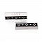 Perle tube 26 mm Love Acier Inoxydable N&deg;04 Argent