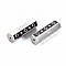 Perle tube 26 mm Love Acier Inoxydable N&deg;04 Argent