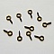 Piton &agrave; vis 10 x 5 mm Bronze x 10 pi&egrave;ces