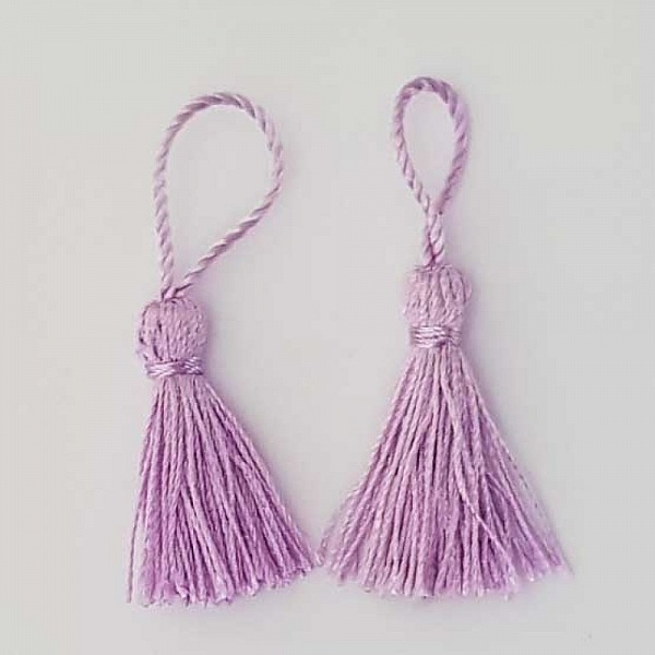 Pompon 60 mm N&deg;05 Mauve