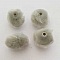 Pompon Rond Gris N&deg;02