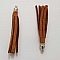 Pompon su&eacute;dine uni 50 mm N&deg;21 Marron
