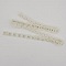 Ruban Blanc Strass Blanc Fantaisie x 49 cm