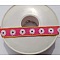 Ruban Galon 12 mm motif fleur N&deg;01