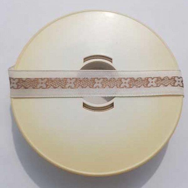Ruban Galon 15 mm motif fantaisie N&deg;01