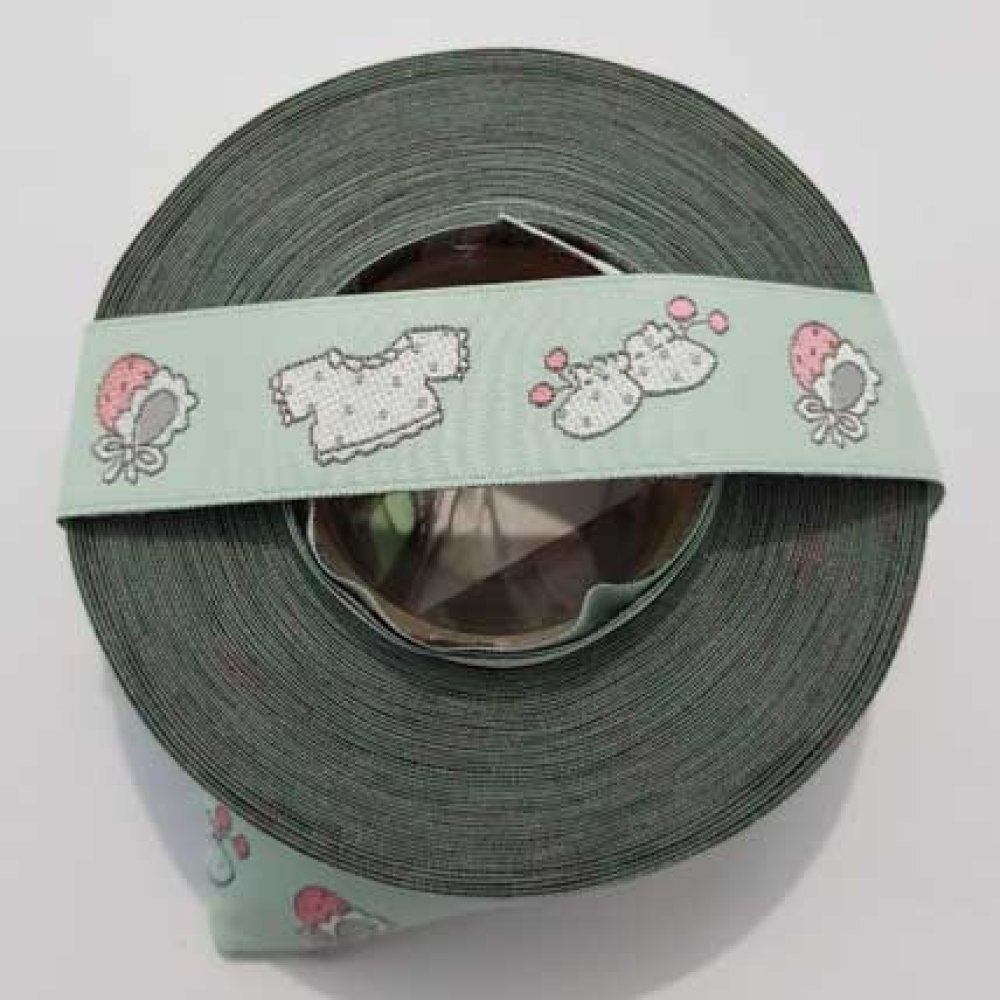 Ruban Galon 21 mm motif enfant N&deg;01