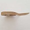 Ruban Galon En Polyester Beige Piqure Blanc 10 mm