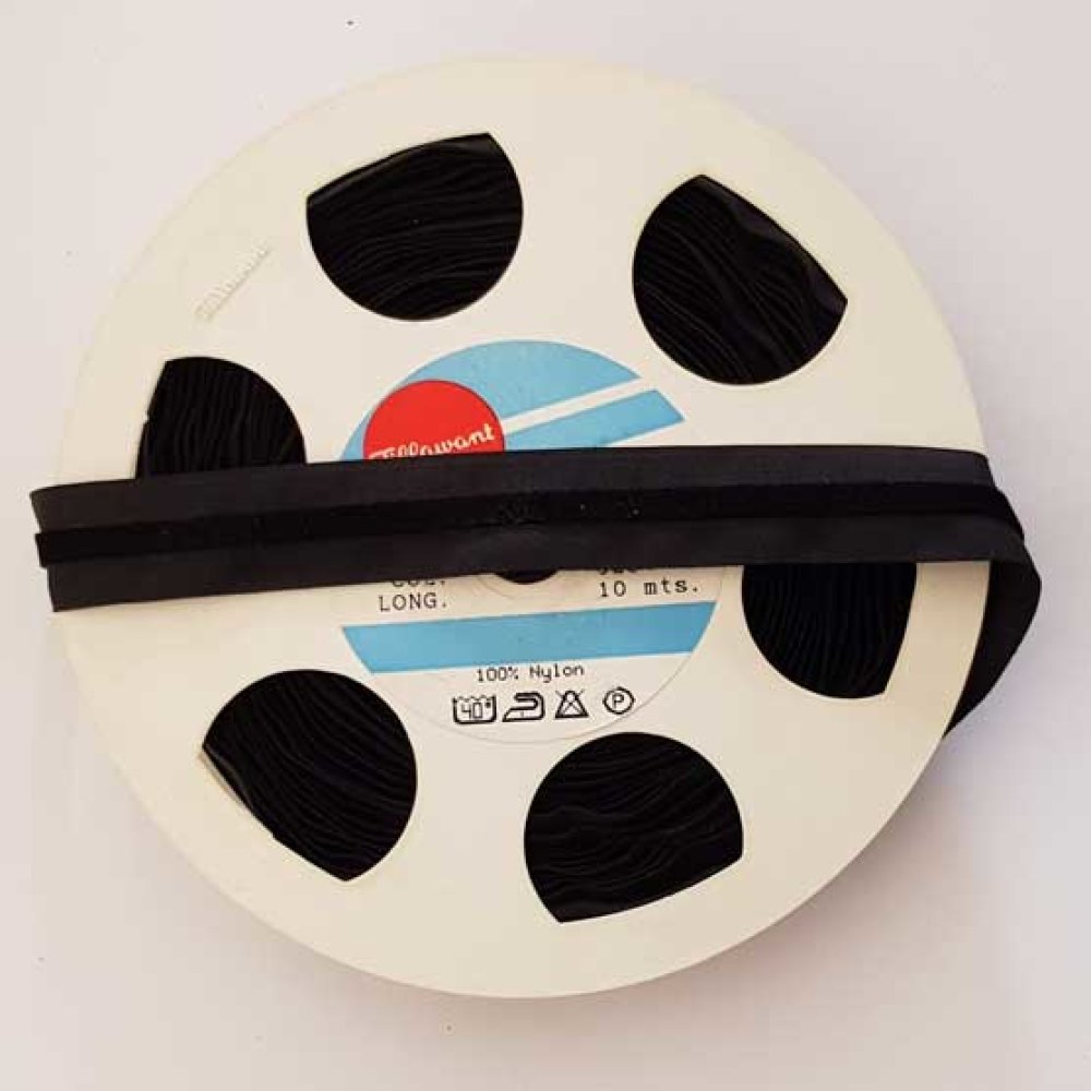 Ruban Nylon 19 mm Noir