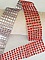 Ruban Strass N&deg;03 Rouge par 0.50 cm.