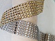 Ruban Strass N&deg;05 Dor&eacute; par 0.50 cm.