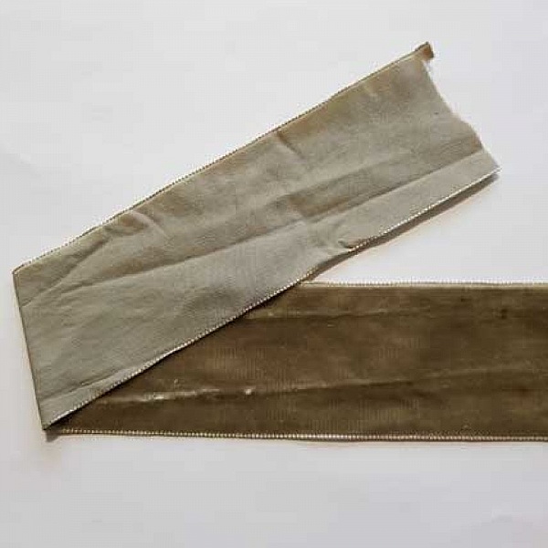 Ruban Velours Taupe 50 mm N&deg;01