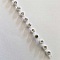 Ruban de strass en cristal de 4 mm au m&egrave;tre Blanc
