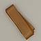 Ruban satin Marron Glac&eacute; double face de 16 mm x 1 m&egrave;tre