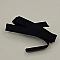 Ruban satin Noir double face de 10 mm x 0.50 cm