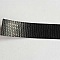 Ruban style Serpent 20 mm Noir
