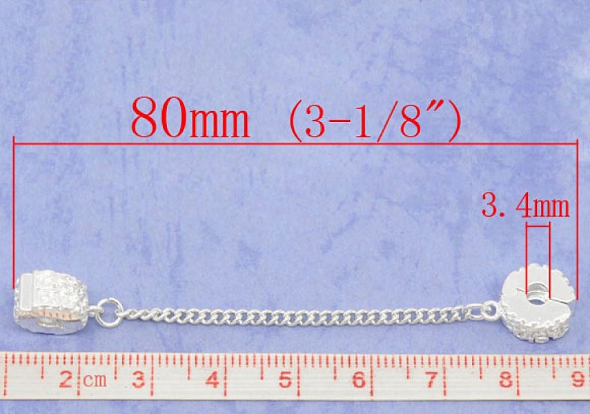 Stopper et s&eacute;curit&eacute; N&deg;03 Argent