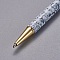 Stylo &agrave; d&eacute;corer de perles tube vide &agrave; customiser dor&eacute; gainsboro x 1 pi&egrave;ce