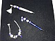 Stylo &agrave; d&eacute;corer pour perles Bleu Azur &agrave; customiser x 1 pi&egrave;ce