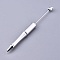 Stylo &agrave; d&eacute;corer pour perles Gris Argent&eacute; &agrave; customiser x 1 pi&egrave;ce