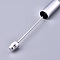 Stylo &agrave; d&eacute;corer pour perles Gris Argent&eacute; &agrave; customiser x 1 pi&egrave;ce