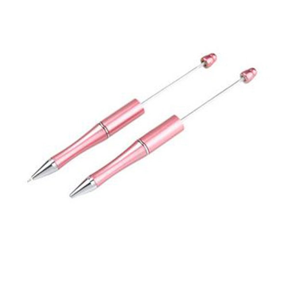 Stylo &agrave; d&eacute;corer pour perles Gris Ros&eacute; &agrave; customiser x 1 pi&egrave;ce