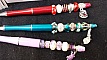 Stylo &agrave; d&eacute;corer pour perles Gris Ros&eacute; &agrave; customiser x 1 pi&egrave;ce
