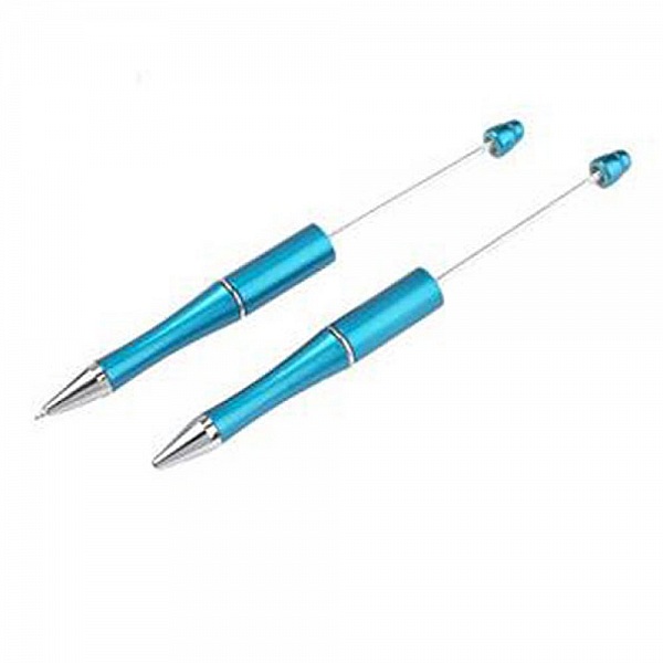 Stylo &agrave; d&eacute;corer pour perles Vert Bleu &agrave; customiser x 1 pi&egrave;ce