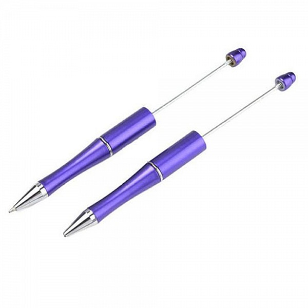 Stylo &agrave; d&eacute;corer pour perles Violet &agrave; customiser x 1 pi&egrave;ce
