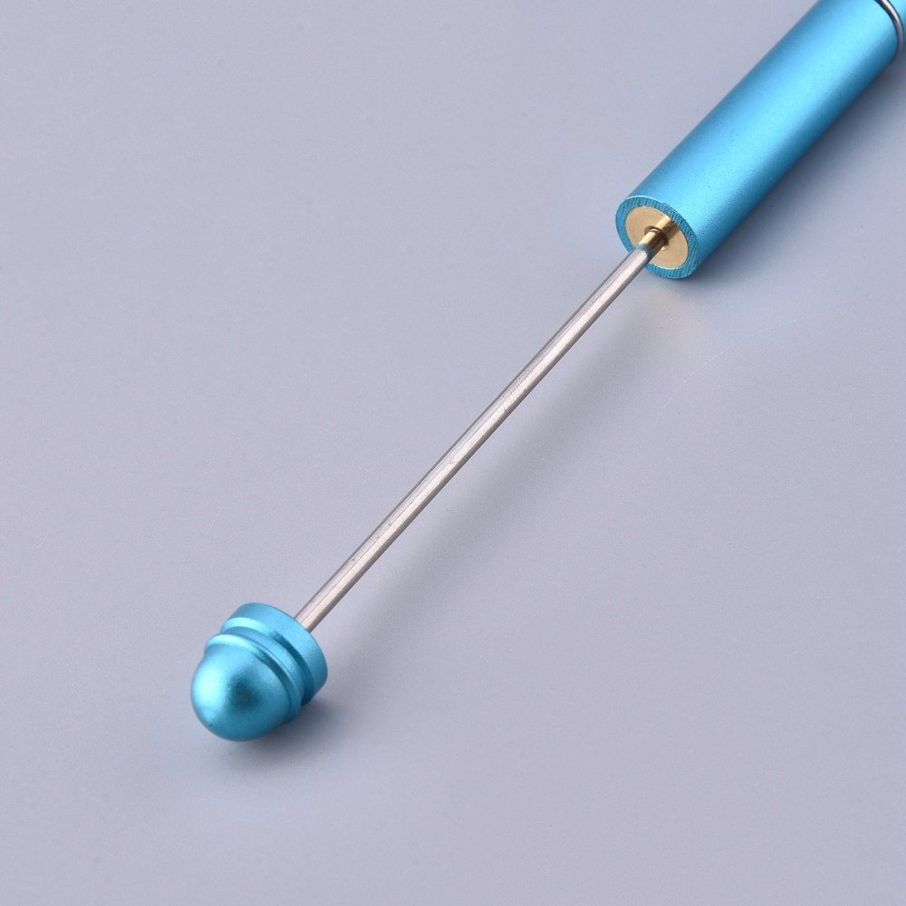 Stylo &agrave; d&eacute;corer pour perles En M&eacute;tal &agrave; Customiser Bleu N&deg;02