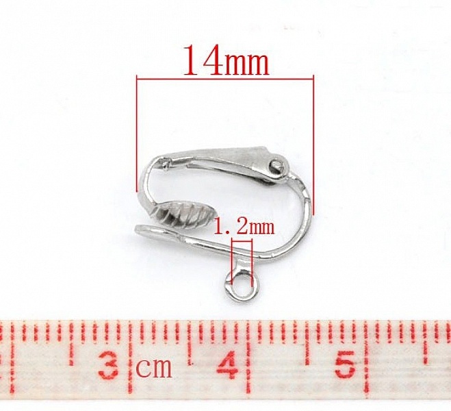Support Boucle d'oreille Clip N&deg;03 x 1 Paire