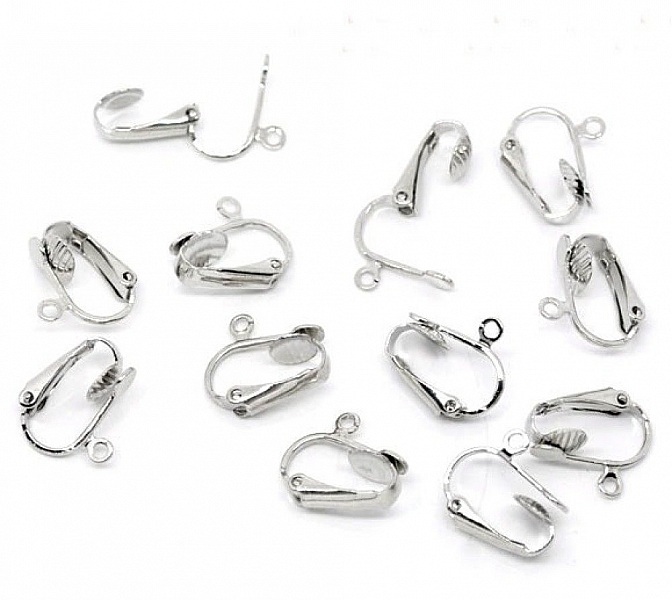 Support Boucle d'oreille Clip N&deg;03 x 5 Paires