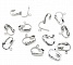 Support Boucle d'oreille Clip N&deg;03 x 10 Paires