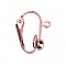 Support Boucle d'oreille Clip N&deg;04 x 1 Paire