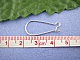 Support Boucle d'oreille Dormeuse 24mm N&deg;02 x 1 Paire