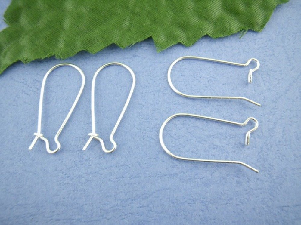 Support Boucle d'oreille Dormeuse 24mm N&deg;02 x 20 Paires