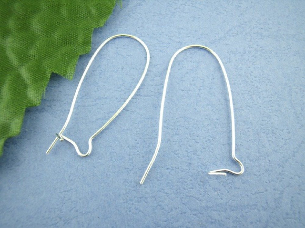 Support Boucle d'oreille Dormeuse 38mm N&deg;03 x 10 Paires