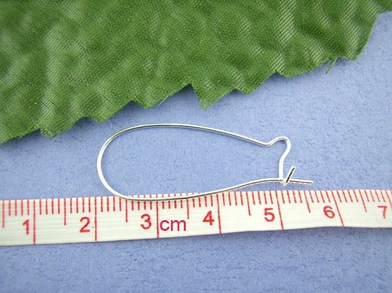 Support Boucle d'oreille Dormeuse 38mm N&deg;03 x 20 Paires
