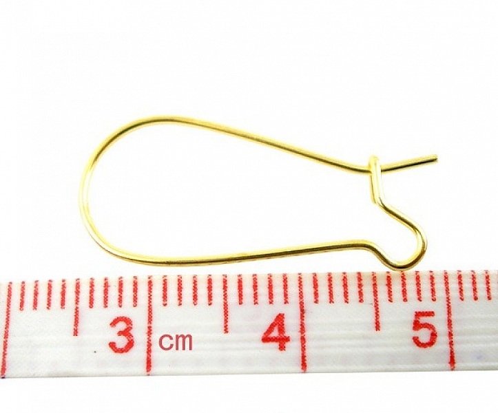 Support Boucle d'oreille Dormeuse 24mm N&deg;04 x 20 Paires