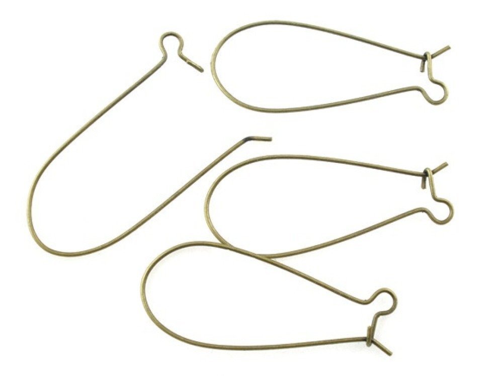 Support Boucle d'oreille Dormeuse 35mm N&deg;05 x 1 Paire