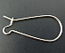 Support Boucle d'oreille Dormeuse 25mm N&deg;06 x 10 Paires