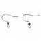 Support Boucle d'oreille Hame&ccedil;on Acier Inoxydable N&deg;01 X 1 Paire