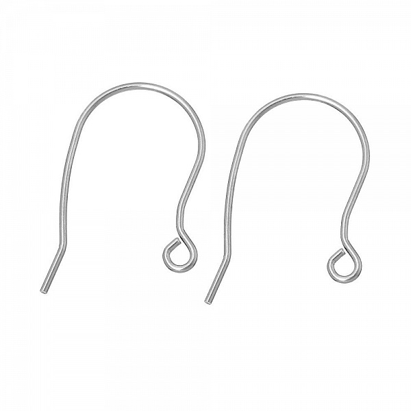 Support Boucle d'oreille Hame&ccedil;on Acier Inoxydable N&deg;02 X 5 Paires