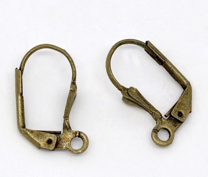 Support Boucle d'oreille Dormeuse N&deg;09 x 10 Paires