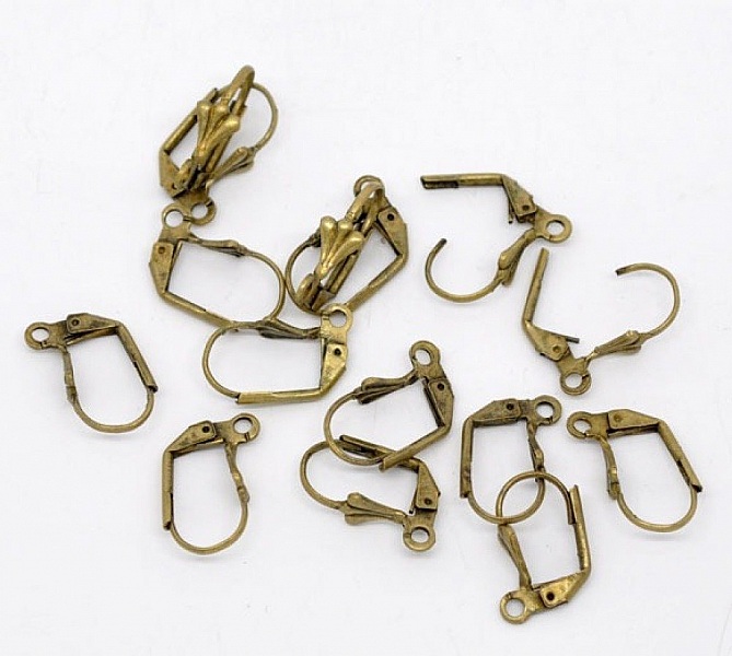 Support Boucle d'oreille Dormeuse N&deg;09 x 10 Paires